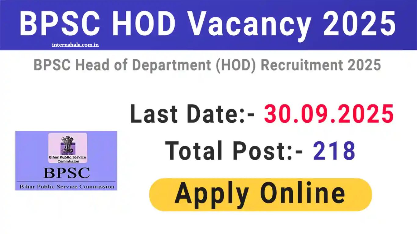 BPSC HOD